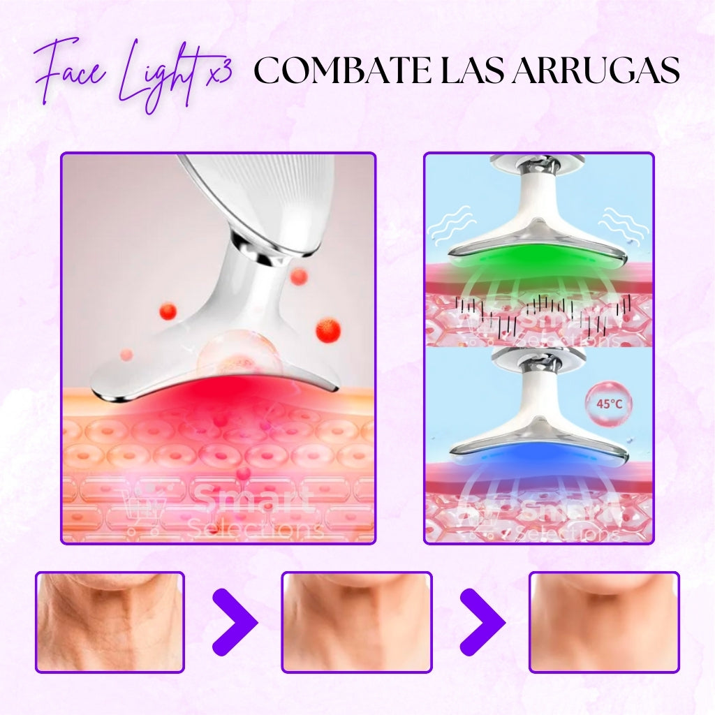 Masajeador Facial - Face Light x3