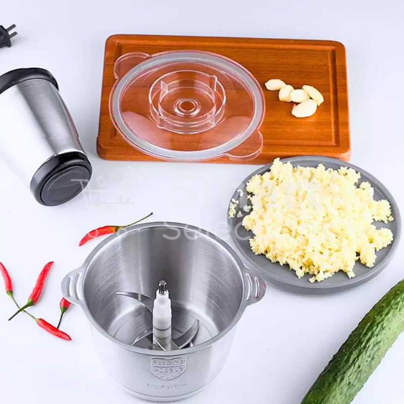 SUPER CHOPPER PLUS - Picadora de alimentos eléctrica ultra rápida