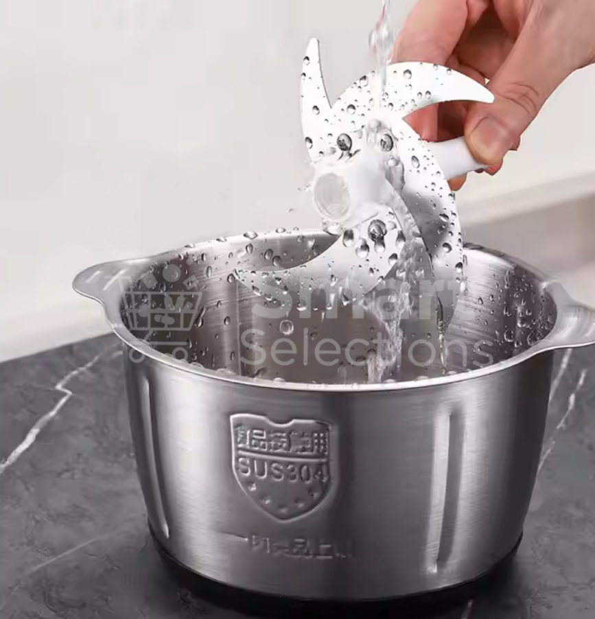 SUPER CHOPPER PLUS - Picadora de alimentos eléctrica ultra rápida