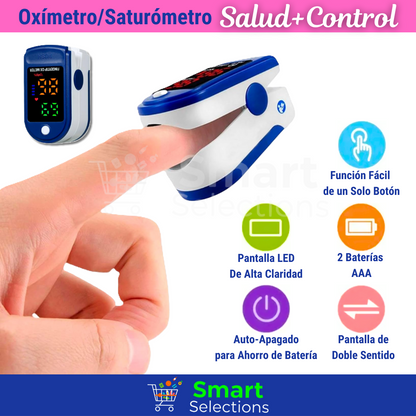 Pack SALUD+CONTROL con Tensiómetro y Oxímetro Digital
