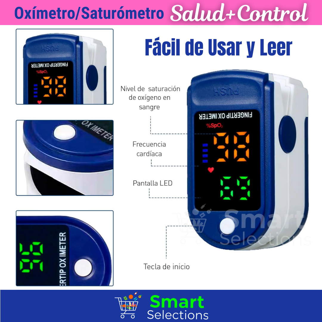 Pack SALUD+CONTROL con Tensiómetro y Oxímetro Digital